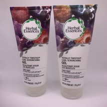 2x Herbal Essences Totally Twisted Curl Scrunching Gels for Frizz Free Curls - £28.27 GBP