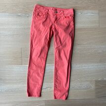 Cabi #747 Lobster Skinny Jeans Coral sz 4 - $29.99