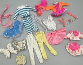 Vintage Barbie Skipper &amp; Friends Outfit 20 Pc Lot Trendy Teen Fun Marching Band - £11.00 GBP