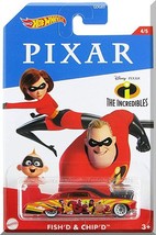 Hot Wheels - Fish&#39;D &amp; Chip&#39;D: Disney Pixar Series #4/5 (2020) *The Incredibles* - £3.12 GBP