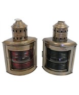 14&quot; Port and Starboard Ship Lamps - Nautical Lanterns - $112.86