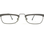 l.a.Eyeworks Eyeglasses Frames 496 Matte Steel Gray Rectangular 50-23-140 - £51.42 GBP