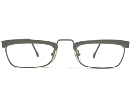 l.a.Eyeworks Eyeglasses Frames 496 Matte Steel Gray Rectangular 50-23-140 - £51.16 GBP