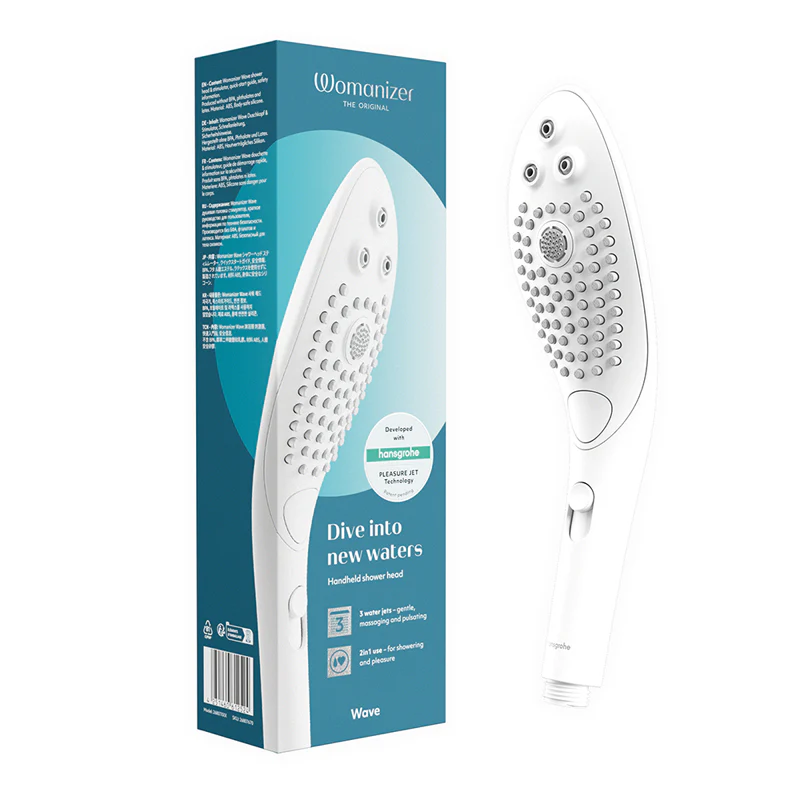 Womanizer Wave Shower Head Masturbator - $2,213.39 MXN
