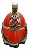 Brass British Fireman Helmet Reenactment Costume Christmas Costume Gift - £91.57 GBP