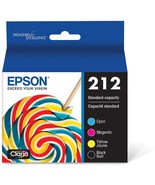 Epson T212 Claria -Ink Standard Capacity Black &amp; Color -Cartridge Combo ... - £41.87 GBP