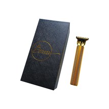 BEAVERSTRONG Professional Hair Trimmer for Men, Full Metal Body Electric, Gold - £33.56 GBP