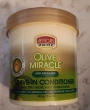 Olive Miracle African Pride LEAVE IN Conditioner Daily Treatment (ZZ) - £18.18 GBP