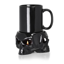 Skull Mug Warmer MWCB4 Alchemy Gothic Crystal Ball Holder Coffee Wicken ... - $697.09 MXN