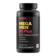 GNC Mega Men 50 Plus - 120 Tab + Free Delivery US - £45.99 GBP