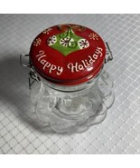 Christmas Candy Dish with Lid, Glass Candy Jar for Candy Buffet, Harry &amp;... - £13.89 GBP
