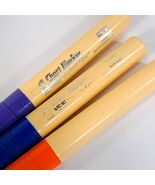 Vintage Eberhard Faber Chart Marker Felt-Tip Markers set 3 purple blue o... - $501.46 MXN