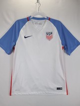Nike Men&#39;s USA 2016 SS Home Shirt Jersey - 724643-100 - Red/White/Blue S... - $28.04