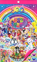 Lisa Frank Sticker Booklet: Incredible, Over 500 Funtastic Stickers! (From 2012) - £7.56 GBP