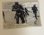 Star Wars Rogue One Trading Card Star Wars #29 Storming The Beach - $1.97