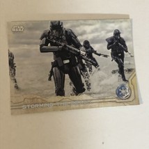Star Wars Rogue One Trading Card Star Wars #29 Storming The Beach - £1.55 GBP