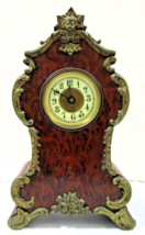 Baroque / Rococo Style Antique Miniature Winding Grandfather Clock - £193.91 GBP