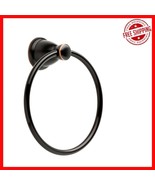 Compact Hand Towel Holder with Oil Rubbed Bronze Finish - Easy Wall Inst... - $482.97 MXN