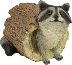 Design Toscano Bandit the Raccoon Garden Animal Statue, 10 Inch, Polyres... - £65.52 GBP