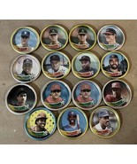 Vtg. 1989 Topps Baseball Coin Lot - 15 Coins Including McGwire, Bonilla,... - $13.25 CAD