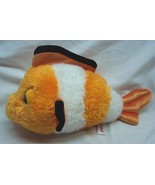 Aurora CUTE SOFT CLOWN FISH W/ BIG EYES 12&quot; Plush Stuffed Animal TOY - $19.80