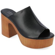 Journee Collection Women&#39;s  Tru Comfort Foam Lorenza Sandals, Slate, 8.5M - $29.50