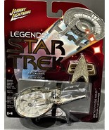 STAR TREK  - Enterprise NX-01 With Battle Damage -Johnny Lightning  Red ... - €14,46 EUR