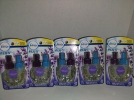 5 Packs Febreze Dual Plug Scented Oil Refills, Mediterranean Lavender 0.... - £39.21 GBP
