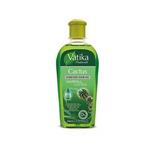 Vatika Naturals Cactus Enriched Hair Oil Hair Fall Control 200 ml  - $19.00