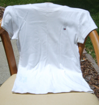 Tommy Hilfiger T-Shirt Men Short Sleeve  WHITE - MEDIUM - $3.79
