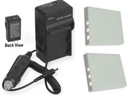 TWO 2 Batteries + Charger for HP Hewlett-Packard R742 R742V R742XI L2508A L2509A - £25.31 GBP