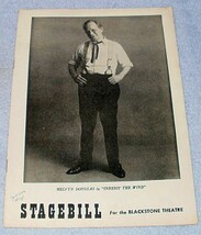 Stage Bill Blackstone Theatre Melvyn Douglas Inherit the Wind 1956 - £7.82 GBP