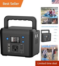 Lightweight 200W Power Bank with AC Outlet &amp; LED Flashlight - Outdoor Ready - $104.99