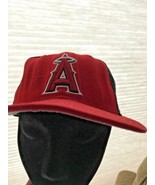 Genuine Merchandise New Era Los Angeles Angels 7 1/4 Hat Cap Red Black 0... - £5.41 GBP