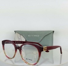 Brand New Authentic ETRO Eyeglasses ET2617 604 Burgundy 52mm Frame - £63.09 GBP
