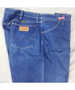 Wrangler 13MWZ &quot;Read Listing &quot;Blue Jeans Mens Tag Size 42x34  Heavy Star... - £7.83 GBP
