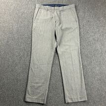Gap Pants Mens 32x30 Gray Khakis Tailored Fit Straight Fit 100% Cotton - $347.10 MXN