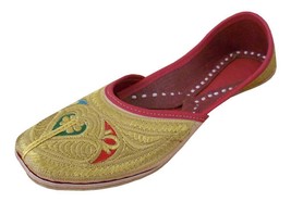 Women Shoes Jutti Indian Casual Handmade Leather Flip Flops Flat US 9.5  - £35.43 GBP