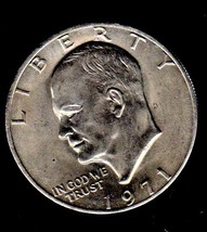 Eisenhower Dollar Coin 1971 - US Coin - $3.50