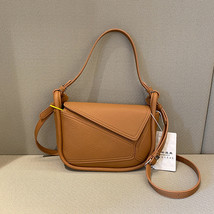  Fashion Simple Small Square Bag Niche Design Sense 2023 Early Spring Elegant Al - £35.17 GBP