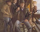 4X Cast of YELLOWSTONE....Signed WESTERN Kevin Costner Autographed Photo... - $349.99