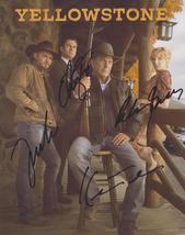 4X Cast Of Yellowstone....Signed Western Kevin Costner Autographed Photo W Coa - £168.18 GBP