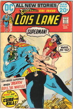 Superman&#39;s Girlfriend Lois Lane Comic Book #125 DC Comics 1972 FINE- - £6.26 GBP