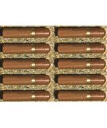 Set of TEN Natural Rosewood Cremation Urn / Scattering Tubes - Fits in P... - $95.00