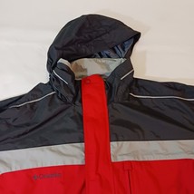 Columbia Sportswear SM7613 Men's Red & Black Hidden Hoodie Full Zip Jacket XL image 5