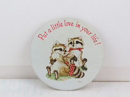 Vintage Novelty Pin - Put a Little Love in Your Life Carlton Cards - Met... - £11.79 GBP