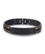 Bravo Jewel Black Gold Bracelet (Black Gold ID Bracelet) - $44.55+