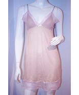 CYNTHIA ROWLEY Slip CAMISOLE Dress LACE Lounge SLEEPWEAR Teddy M Free Sh... - $121.76 CAD