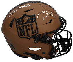 Tom Brady / Joe Montana NFL Shield Salute to Service SpeedFlex Helmet Fa... - $3,595.50