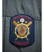 Vintage 1990s American Legion Baseball League BLUE Embroidered Hat Patch... - $7.91